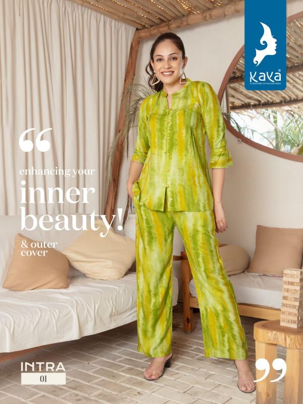 Kaya Intra  Western Co Ord Sets Collection